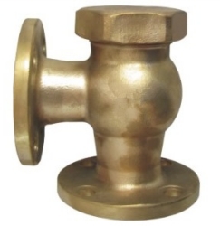 JIS F7418 16K Marine bronze lift check angle valve(Union bonnet type)