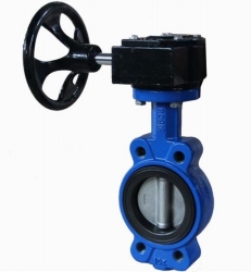 F7480 Marine worm gear semi-lug type butterfly valve