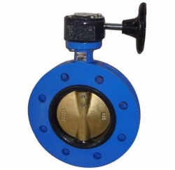 F7480 Marine worm gear U-type butterfly valve