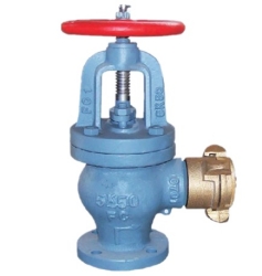 JIS F7333B Marine cast iron angle hose valve