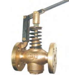 Marine Bronze Self-closing drain valve