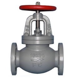 JIS F7377 16K Ship cast iron screw down non return check globe valve